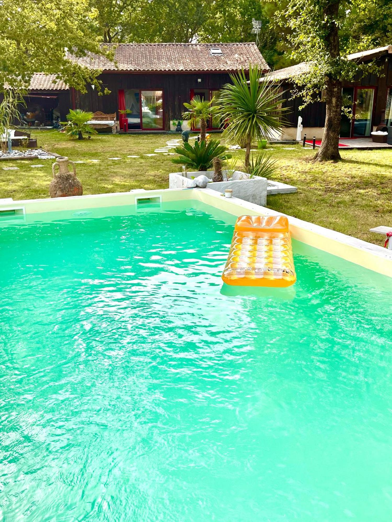 House De La Canopee, Swimming Pool, Lake, Forest, Large Garden And Wifi Hourtin Εξωτερικό φωτογραφία